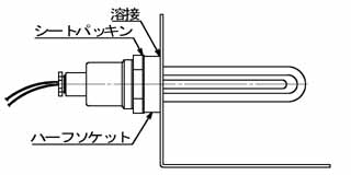 sheathed heater