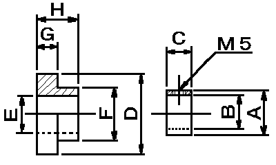 段付碍子・固定カラー