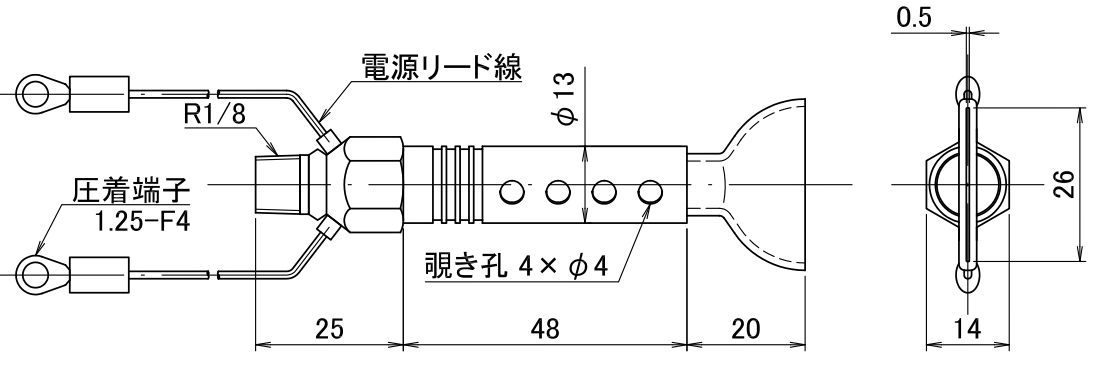 QAMH型ヒーター