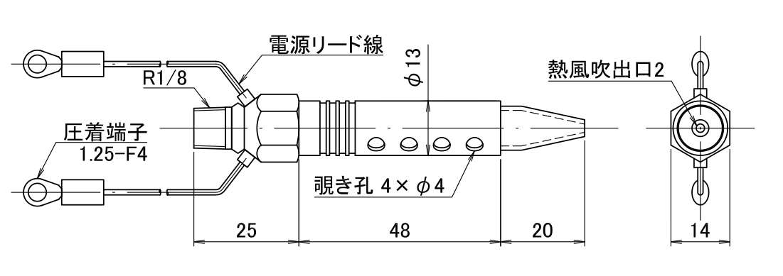 QAMS型ヒーター