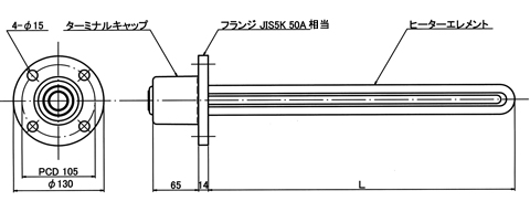 図１　PTIL5型　外形図