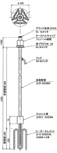 YSM-31070EWP　外形図