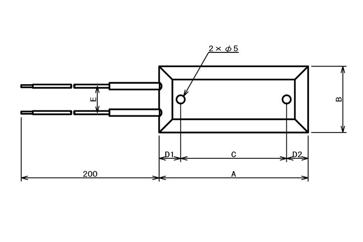 図1 低電圧（24V・48V等）スペースヒーター
