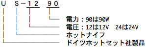 ホットナイフ　US型