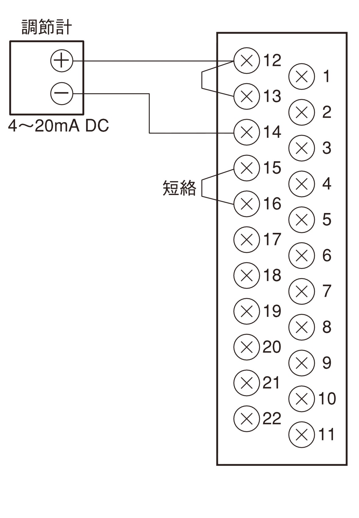 電流信号入力