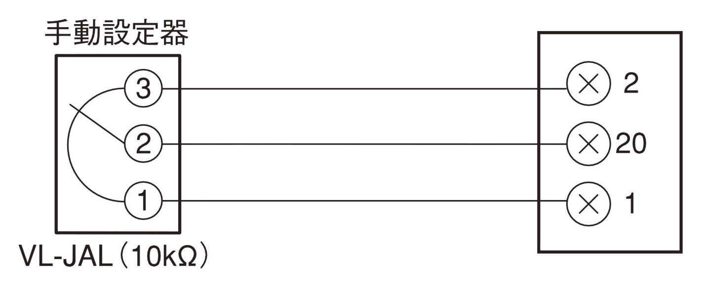 手動設定器のみ