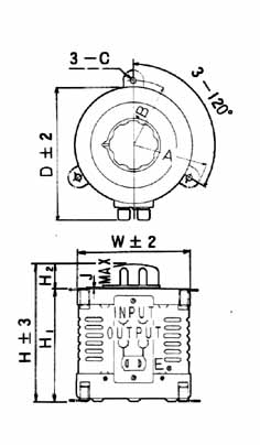 TRSA・TRSC型　100V単相　5～10A