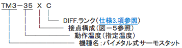 バイメタルサーモ　TMQT・TM型